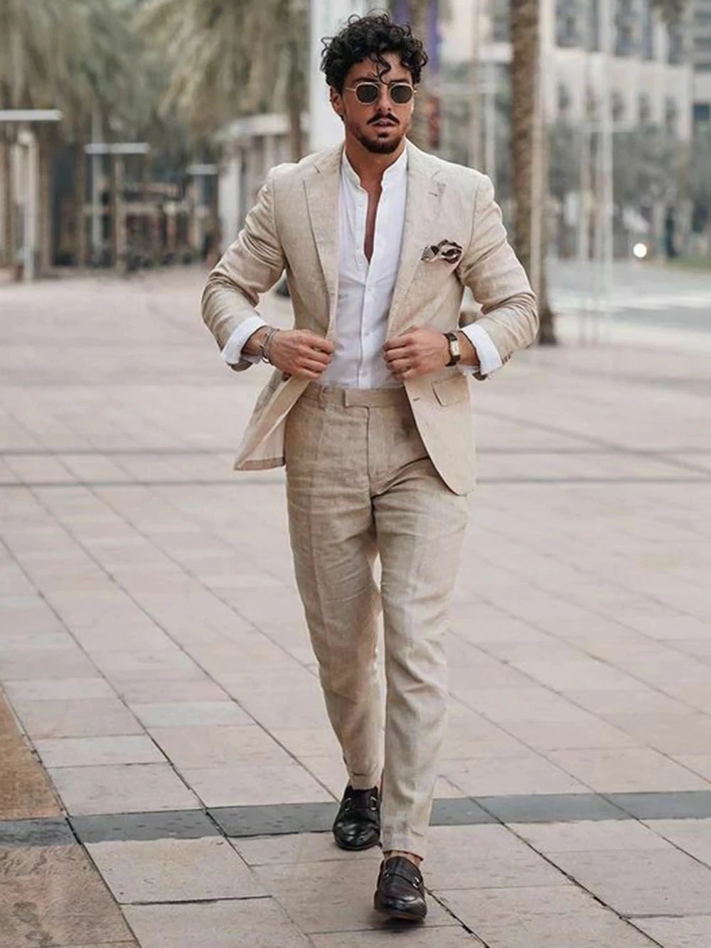 Summer Beach Business Linen Me - Men Linen Formal Wear recension och pris