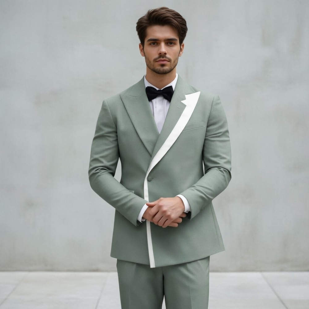 Slim Fit Men Wedding Suits Ele - Men Formal Wear Red recension och pris