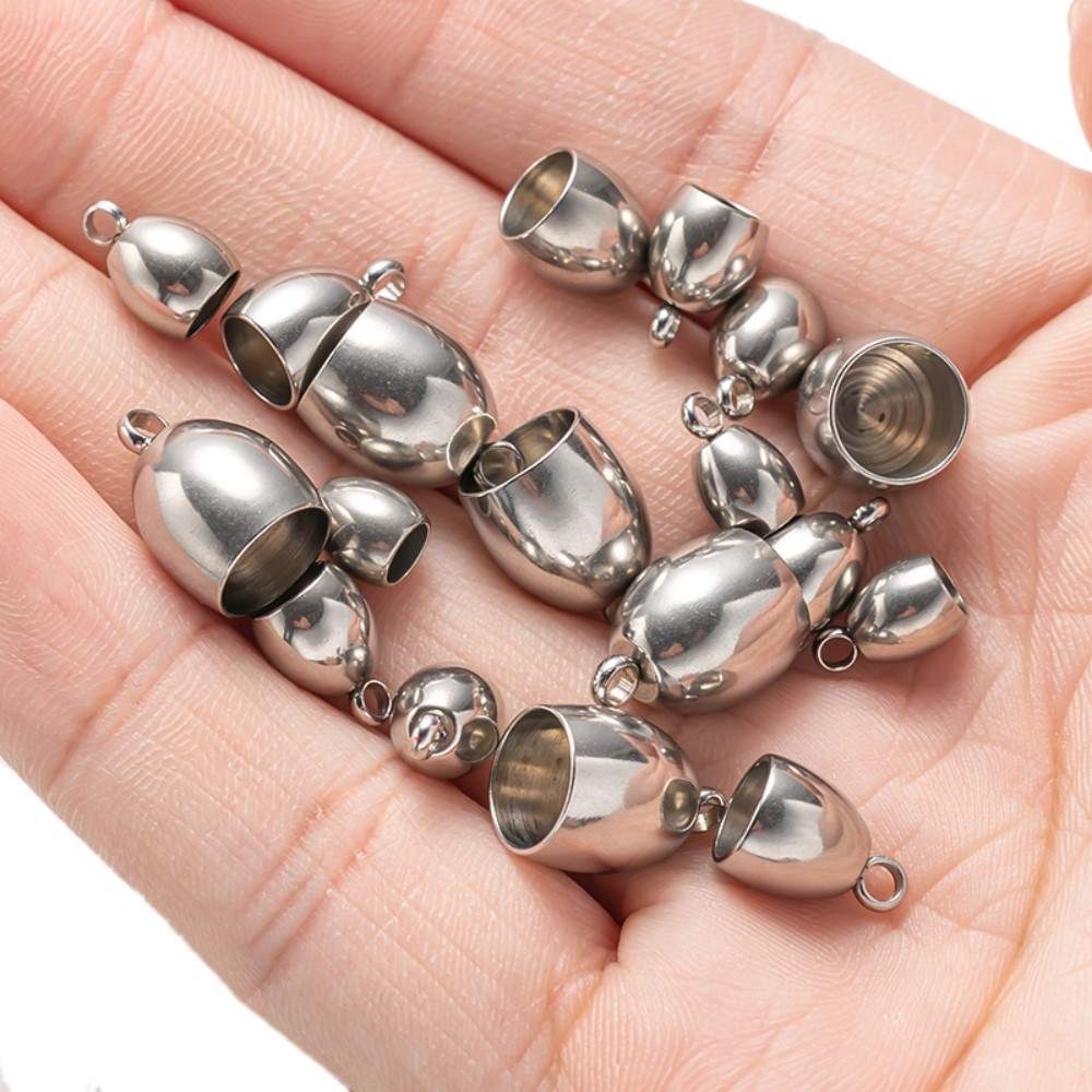 20pcs Tube End Caps Stainless  - Patent Leather Oxford recension och pris