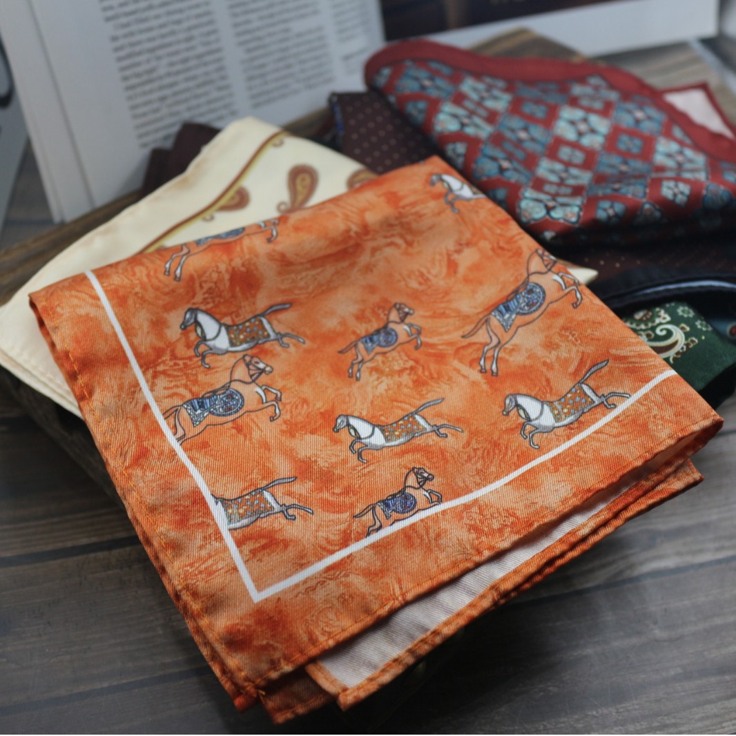 Vintage Print Pocket Square  M - Formal Wear Men H&M recension och pris