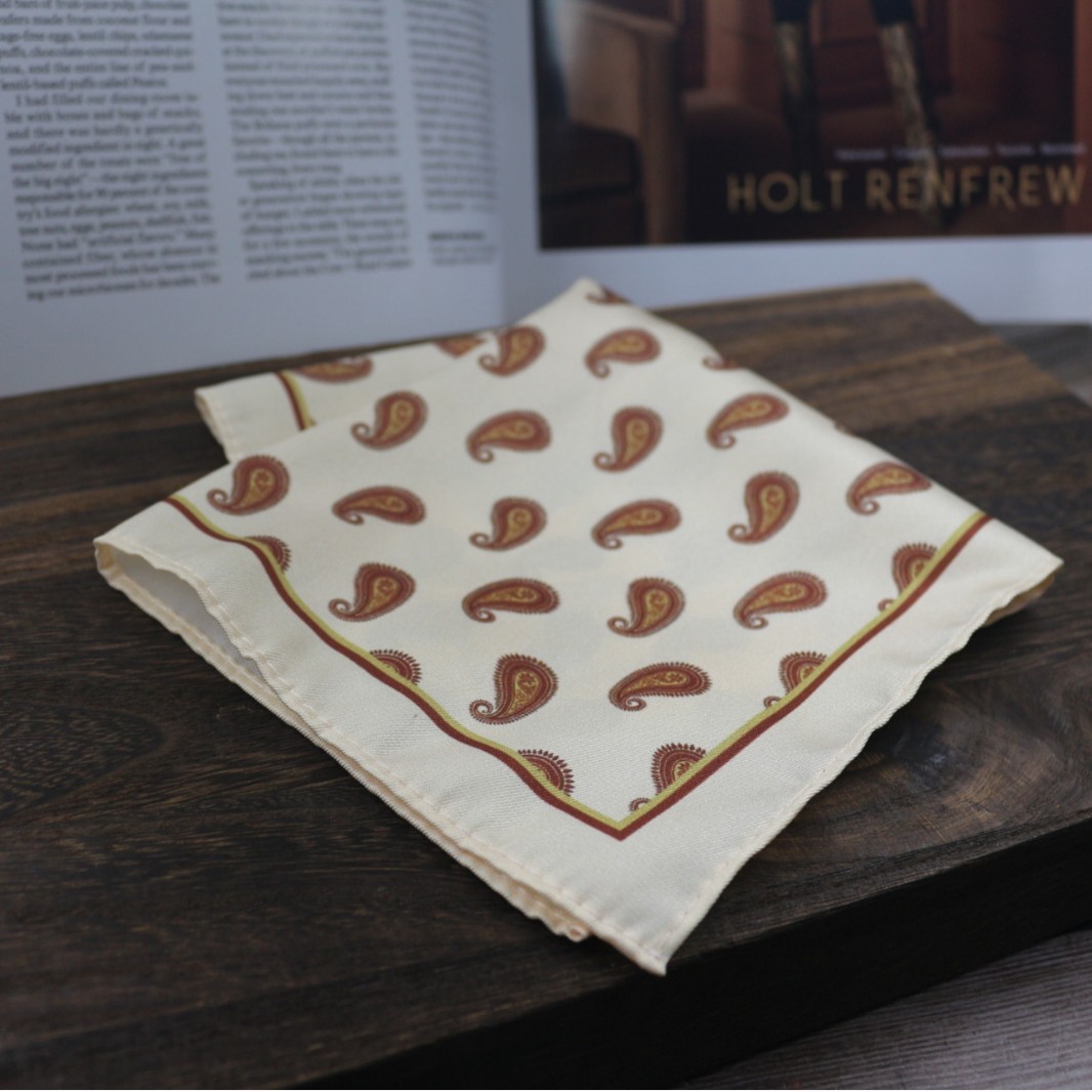 Vintage Print Pocket Square  M - Formal Wear Men H&M recension och pris