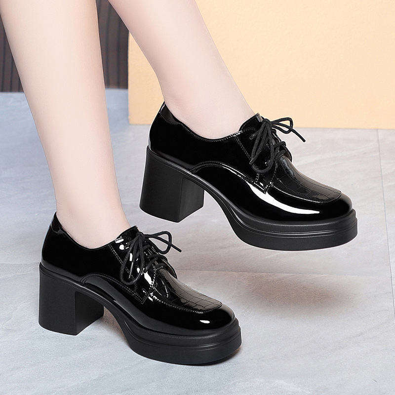 6.5cm Elegant Comfortable Deep - Patent Leather Oxford recension och pris