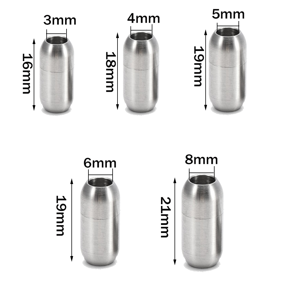 2pcs Stainless Steel Magnetic  - Patent Leather Oxford recension och pris