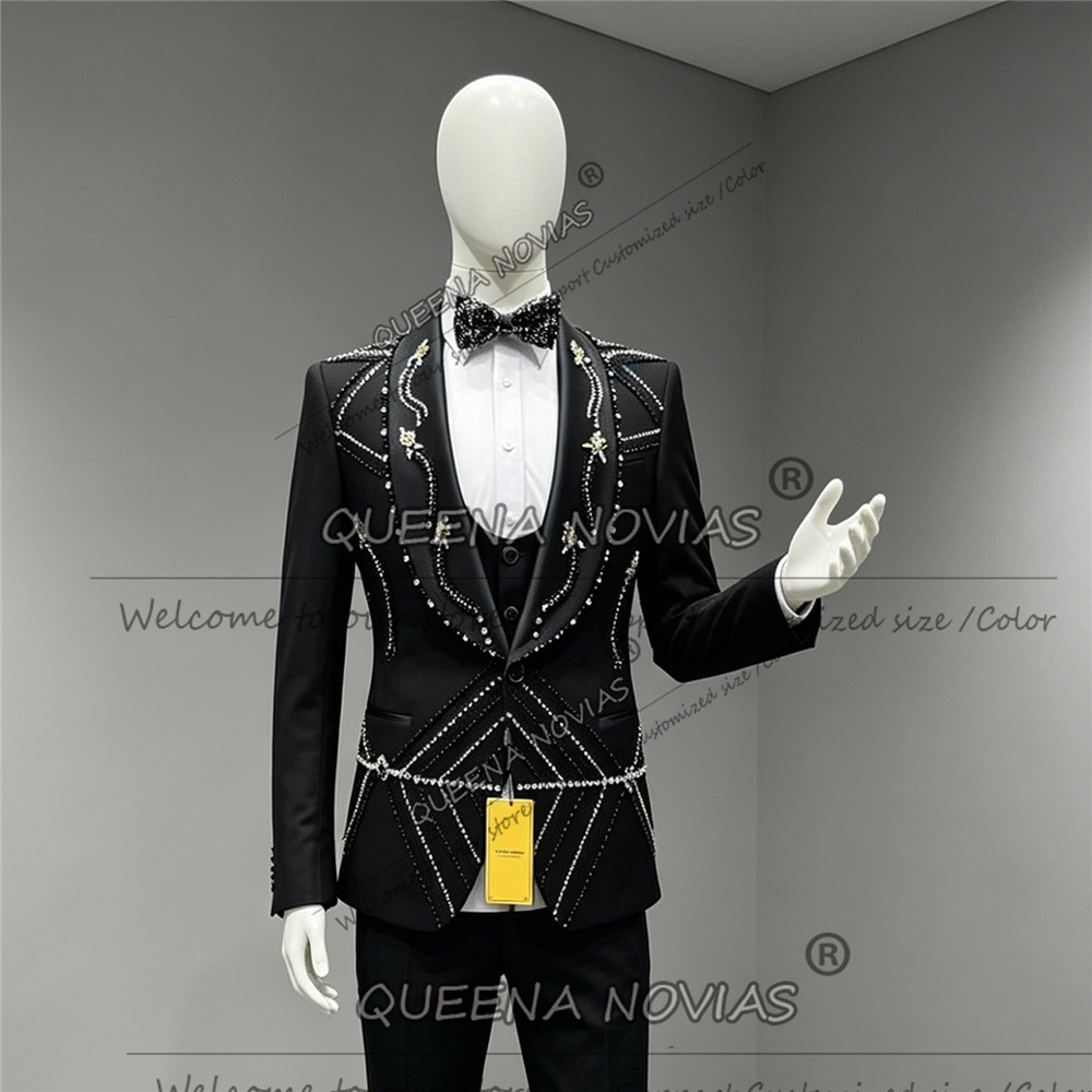 Unique Design Suit Men Slim Fi - Unique Men'S Formal Wear recension och pris