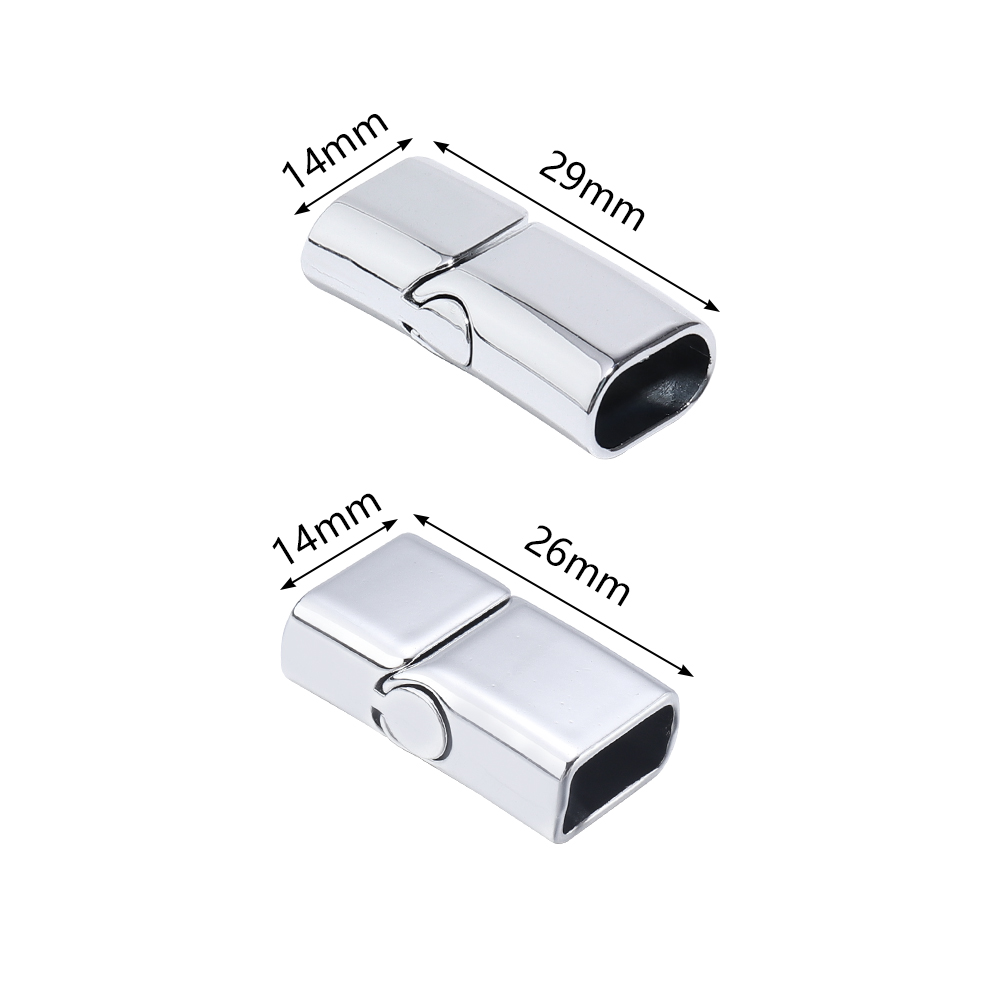 5Pcs Alloy Magnetic Clasps Rou - Patent Leather Oxford recension och pris