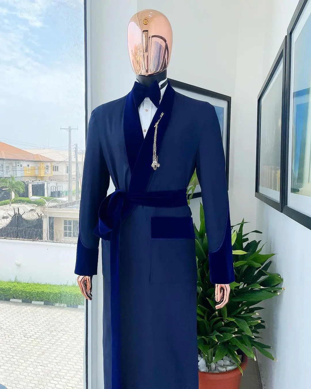Tailor Made Royal Blue Men Sui - Men Formal Wear Blue recension och pris