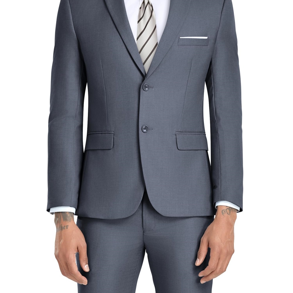 Slim Fit Notched lapel 2 Piece - Formal Wear Men H&M recension och pris